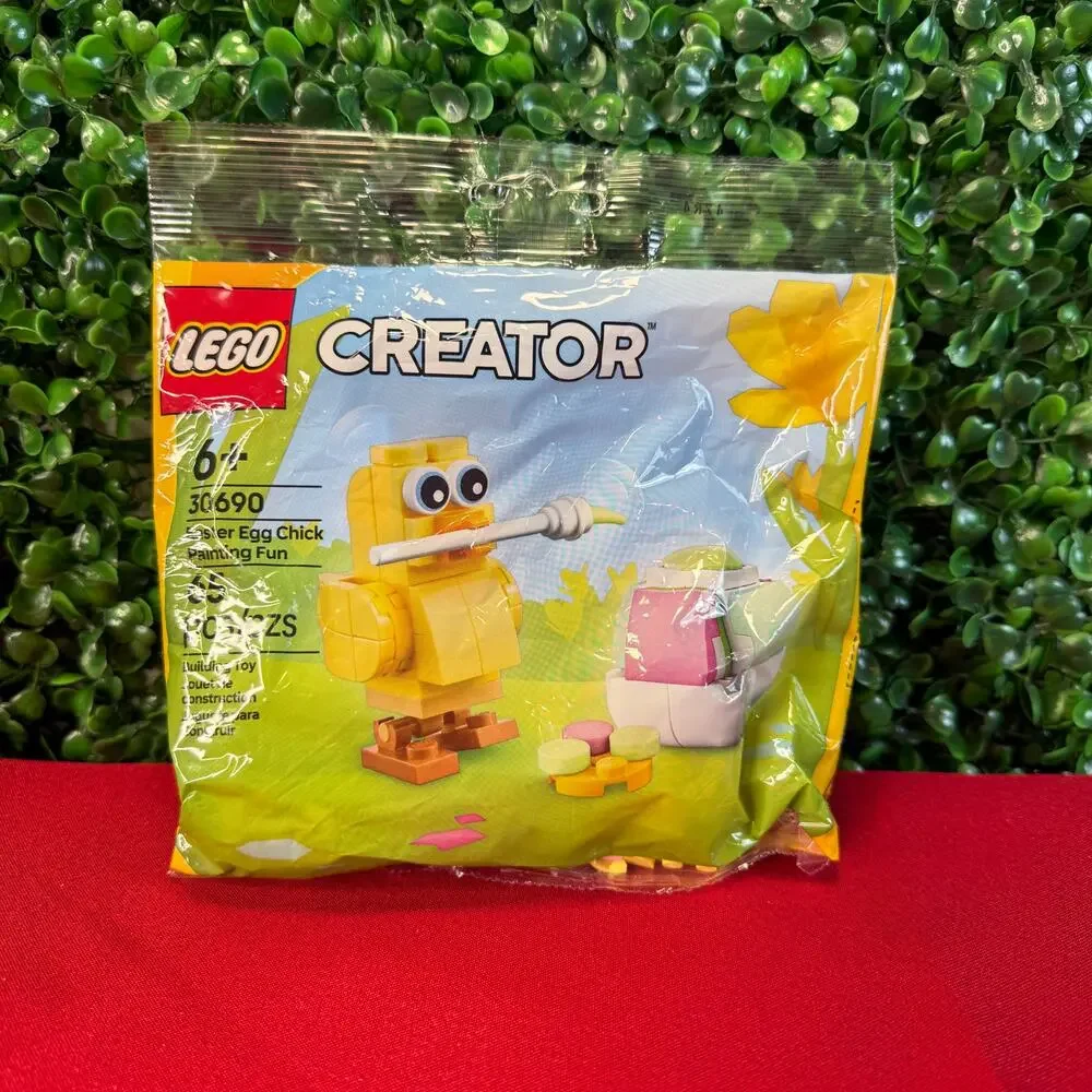 New LEGO Creator Easter Egg Chick Painting Fun building kit (Set 30690) Gift